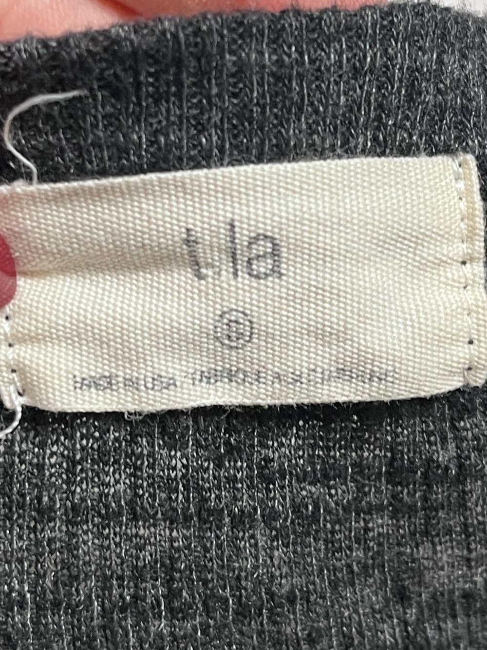 T.La Ribbed Babydoll Top - Picture 6 of 10